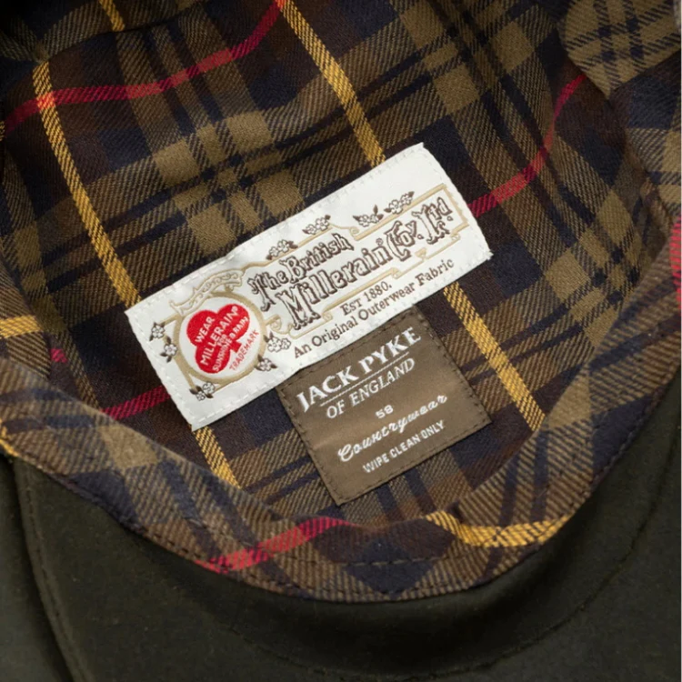 Jack Pyke Wax Flat Cap - Green - Image 5