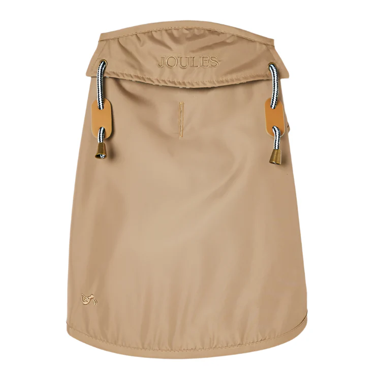 Joules Burra Brown Dog Raincoat - Image 6