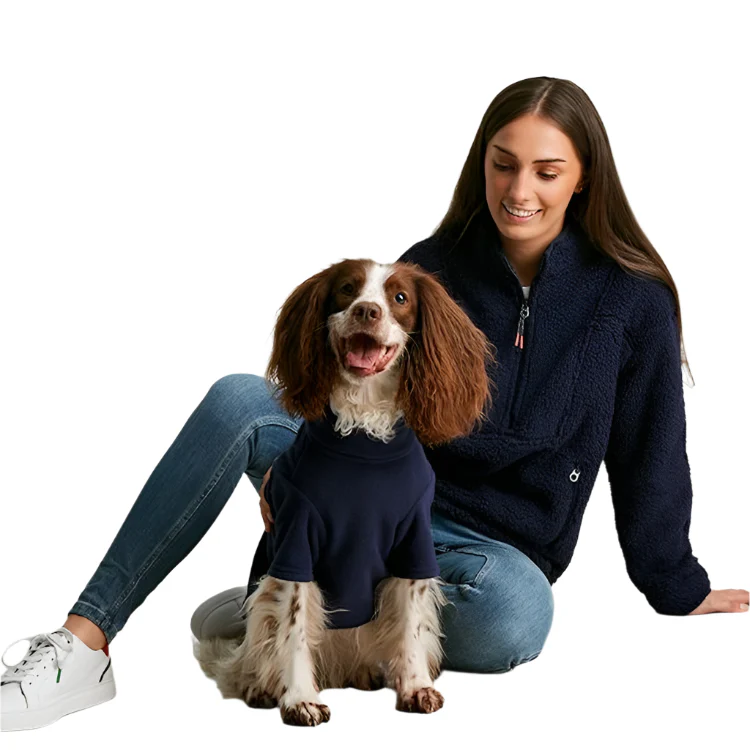 Joules Dog Fleece - Navy - Image 5