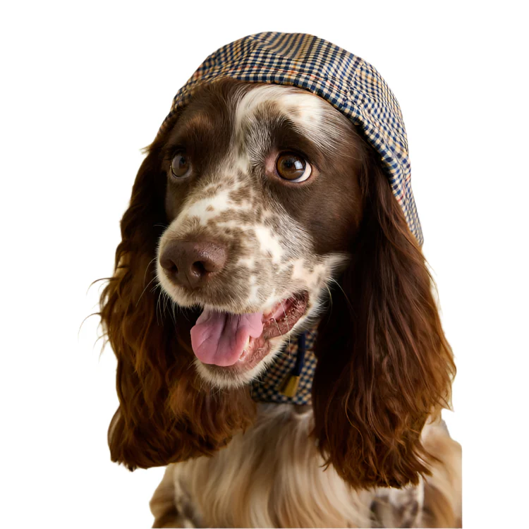 Joules Henson Check Packaway Dog Coat - Image 3