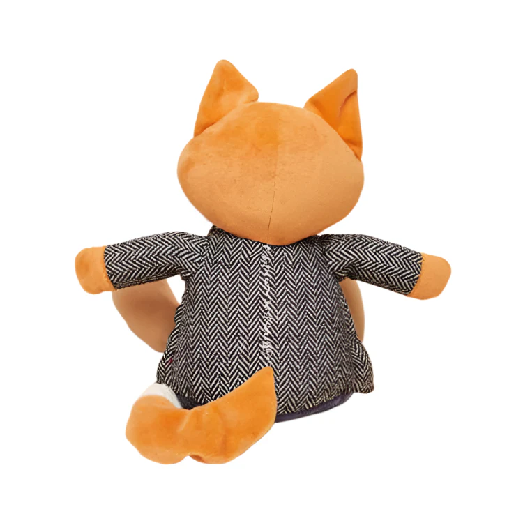 Joules Jonty Tweedy Fox Dog Toy - Image 3