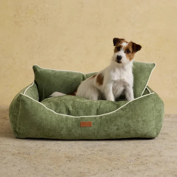 Joules Snuggler Dog Sofa Bed - Apple - Image 2