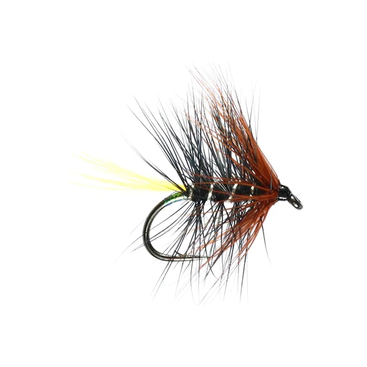 Kate Mclaren Hackled Wet Flies