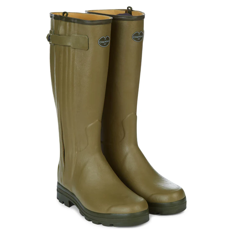 Le Chameau Chasseur Boots - Standard Fit - Green - 6 1/2 - Image 2