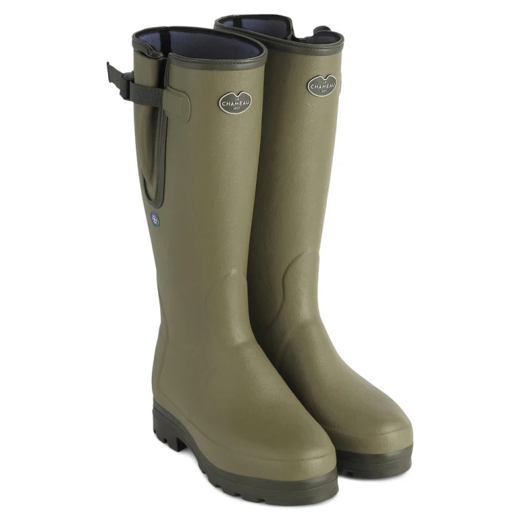 Le Chameau Vierzonord Plus Boots - Vert Vierzon - Image 2