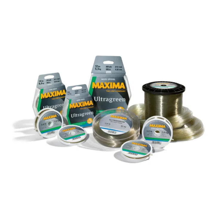 Maxima Ultra Green Nylon - 100m Minipack