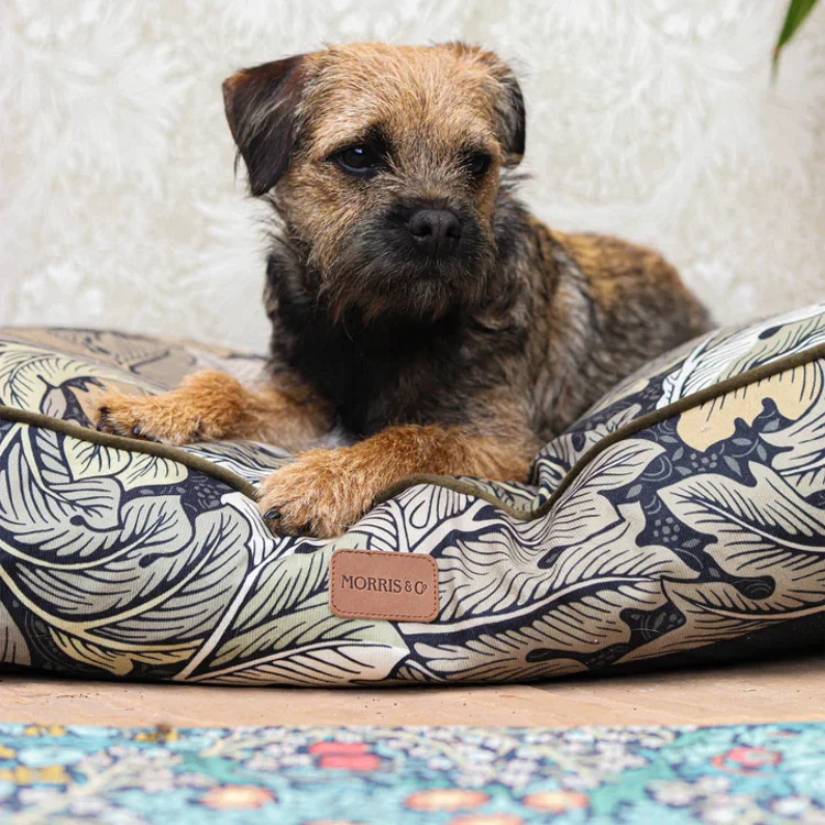 Morris and Co Pet Mattress - Acanthus Print - Image 4
