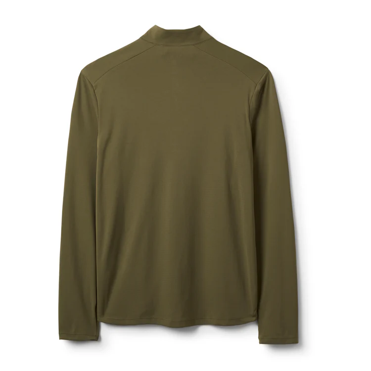 Rab Force LS Zip Top - Olive - Image 2