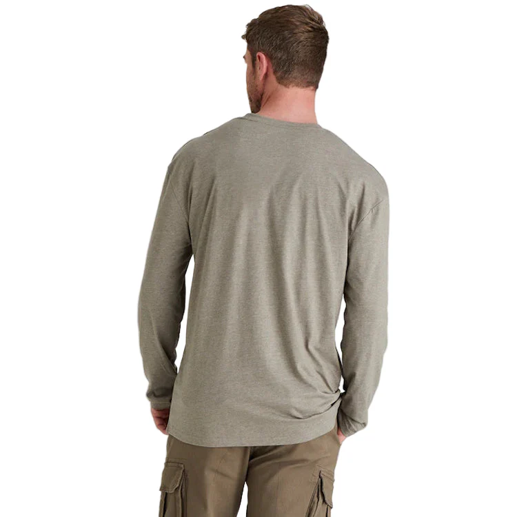 Ridgeline Baseline Top - Smokey Olive Marl - Image 2