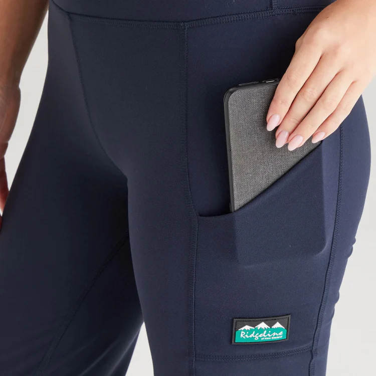 Ridgeline Ladies Infinity Straight Leg Leggings - Navy - Image 7