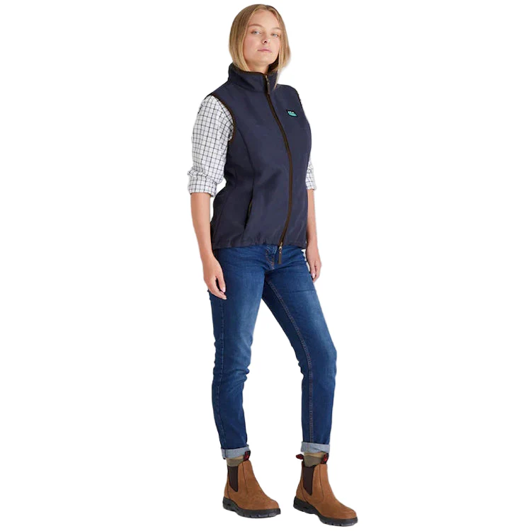 Ridgeline Ladies Monarch Gilet - Navy - Image 3