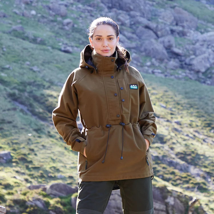 Ridgeline Ladies Monsoon Classic Smock - Teak - Image 4