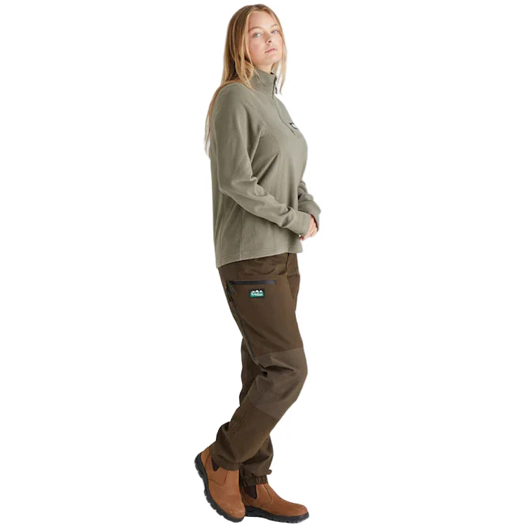 Ridgeline Ladies Narvik Fleece - Smokey Olive - Image 3