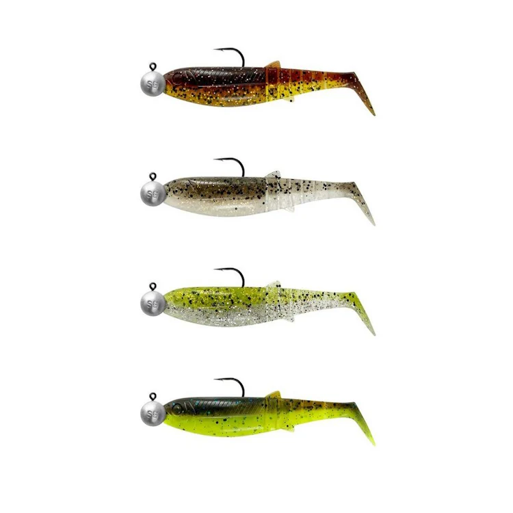 Savage Gear Cannibal Shad - Clear Water Mix