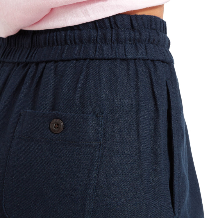 Schoffel Ladies Daphne Linen Trousers - Navy - Image 7