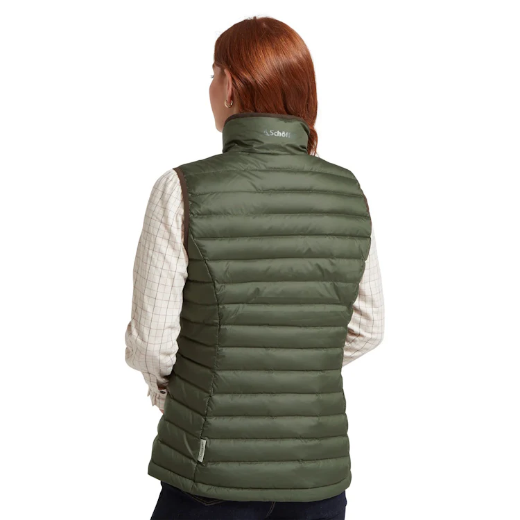 Schoffel Ladies Launde Down Gilet - Woodland - Image 2