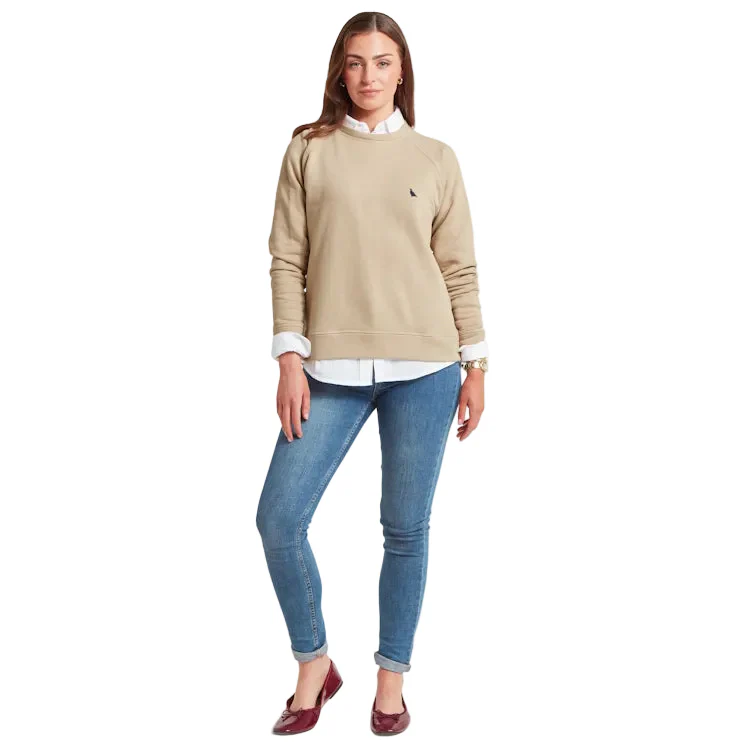 Schoffel Ladies Newberry Sweatshirt - Cobblestone - Image 4