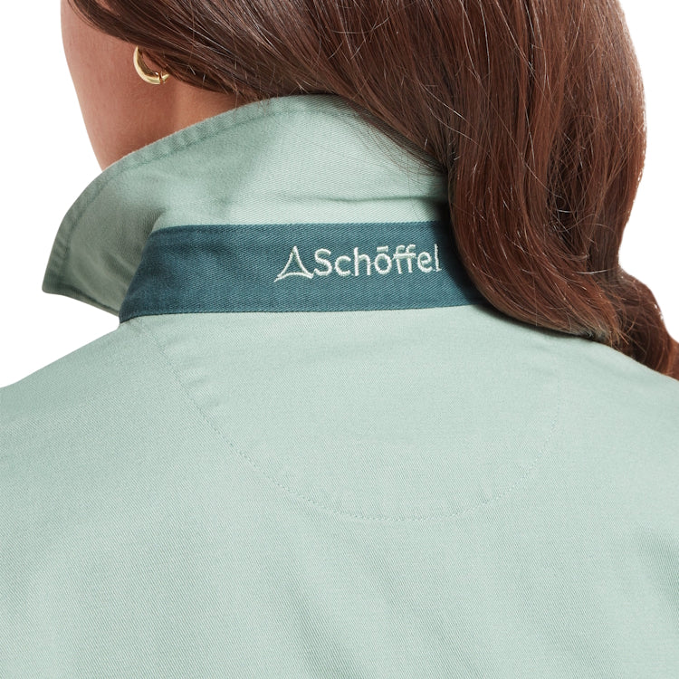 Schoffel Ladies Treloyhan Deck Shirt - Surf Blue - Image 6
