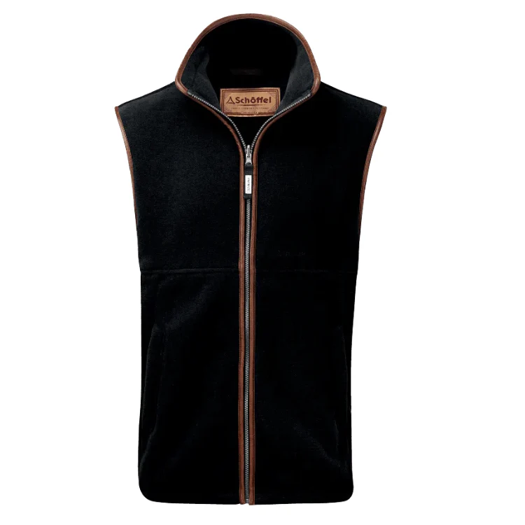 Schoffel Oakham Fleece Gilet - Gunmetal - Image 4