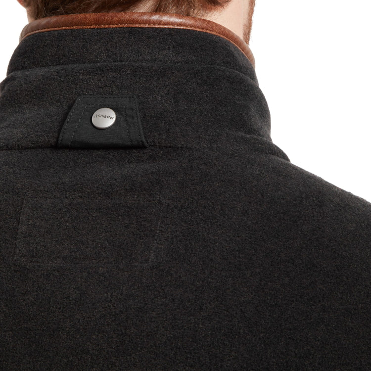 Schoffel Oakham Fleece Gilet - Gunmetal - Image 6