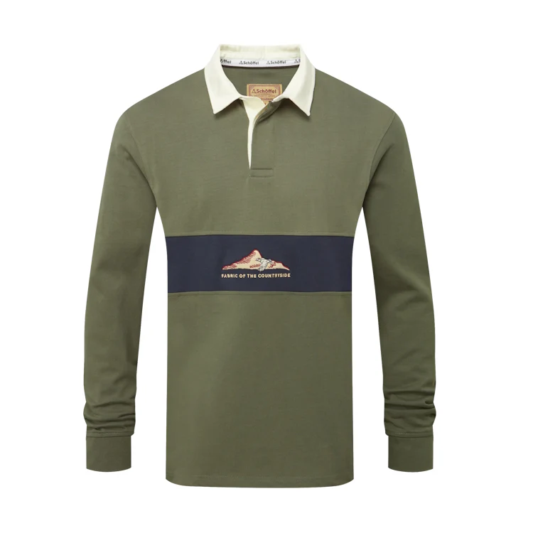 Schoffel Saunton Rugby Top - Beetle Green - Image 3