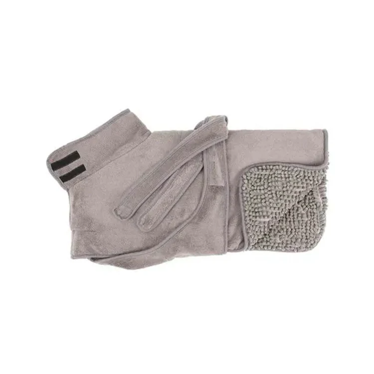Scruffs Expedition Deluxe Drying Dog Coat - Grey - Image 2