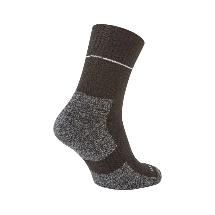 Sealskinz Morston Solo QuickDry Ankle Length Socks - Black - Image 2
