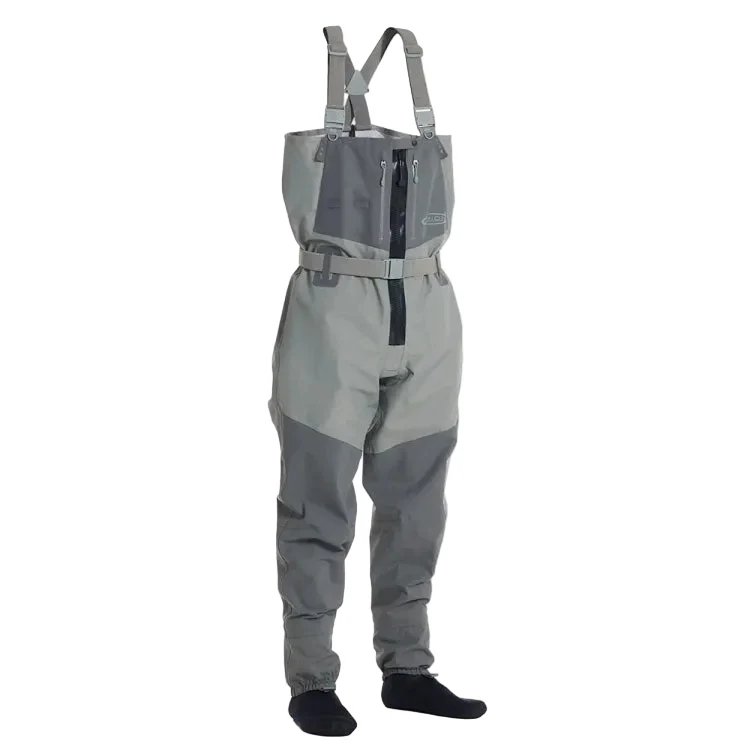 Vision Koski Zip Stockingfoot Waders - Grey