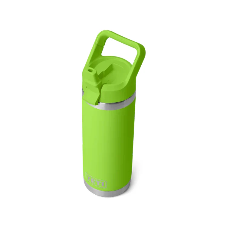 Yeti Rambler 18oz Insulated Bottle with Colour Matched Straw Cap - Venom - Image 2