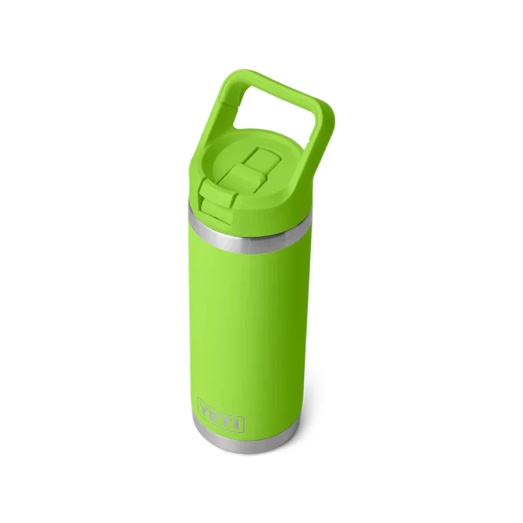 Yeti Rambler 18oz Insulated Bottle with Colour Matched Straw Cap - Venom - Image 3