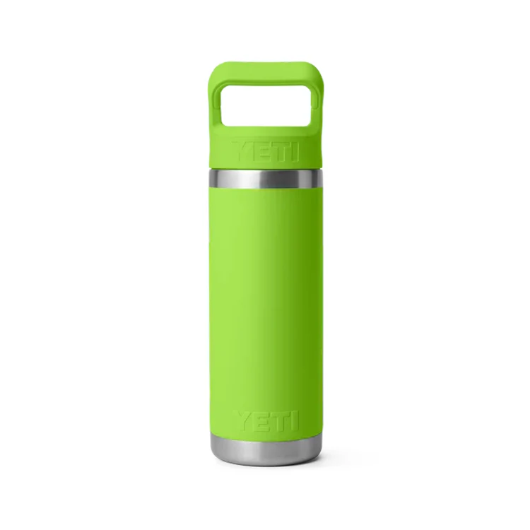 Yeti Rambler 18oz Insulated Bottle with Colour Matched Straw Cap - Venom - Image 4