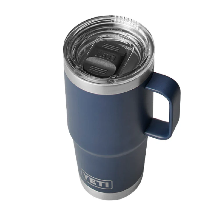 Yeti Rambler 20oz Insulated Travel Mug - Navy - Image 2