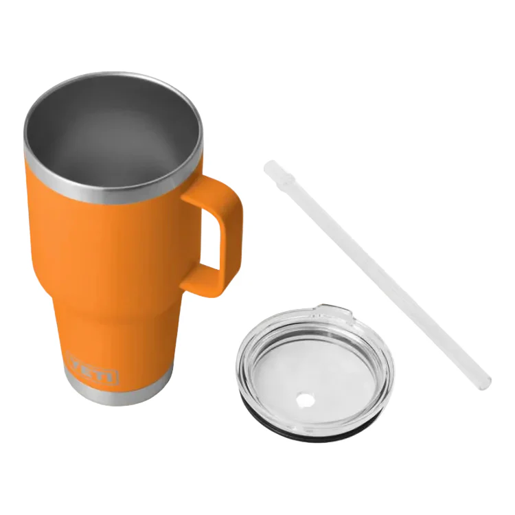 Yeti Rambler 35oz Straw Mug - King Crab Orange - Image 3