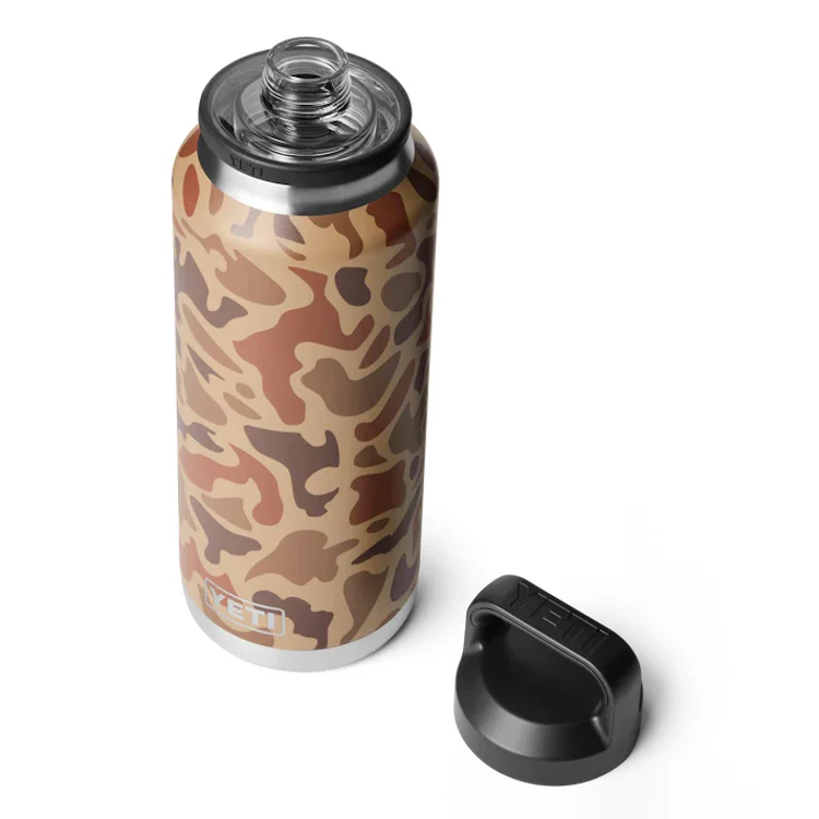 Yeti Rambler 46oz Insulated Bottle with Chug Cap - Wetlands Camo - Image 2